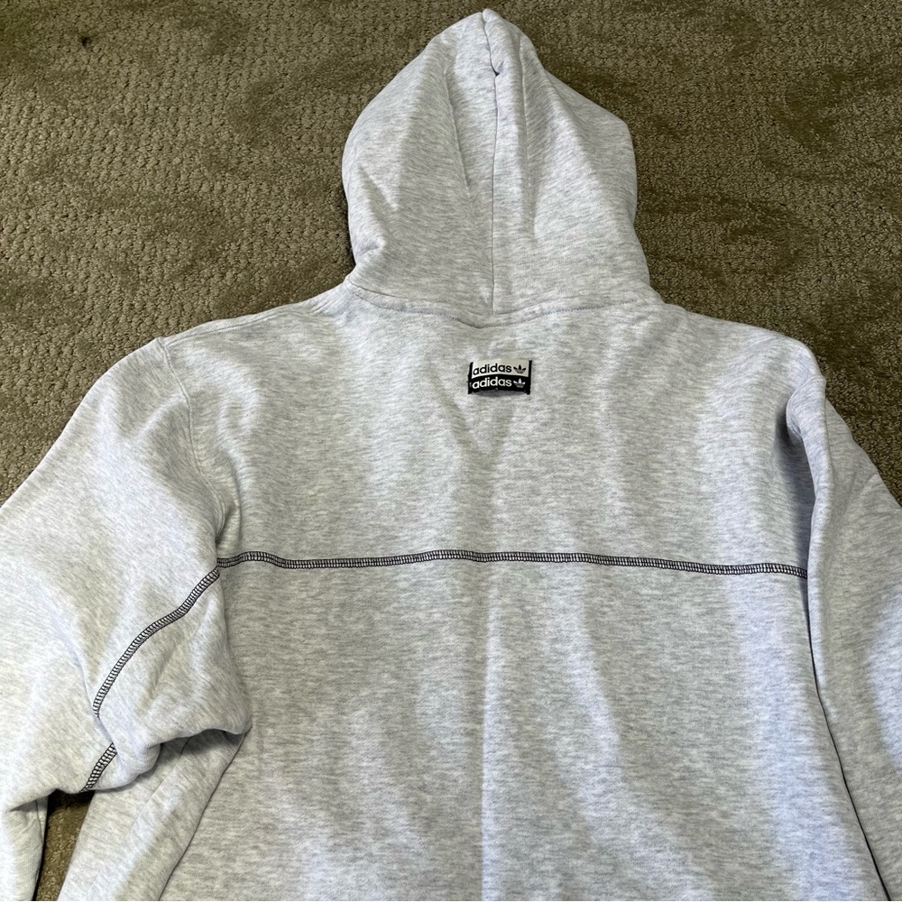 EUC Men's Adidas R.Y.V Hoodie size Medium in Gray - Picture 8 of 9